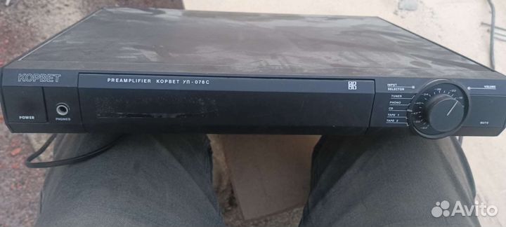 Корвет уп-078с предусилитель