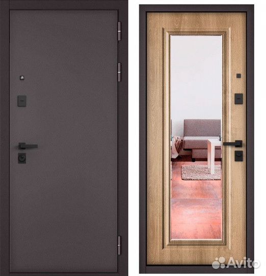 Металлические двери в квартиру