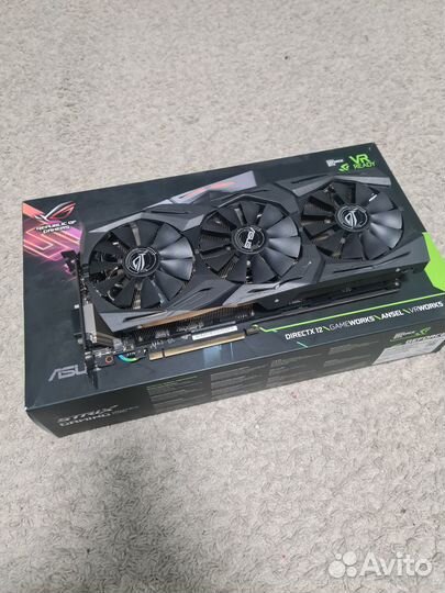 Видеокарта Asus rog strix 1080 ti OC