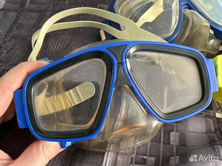 Маски для подводного плавания б/у