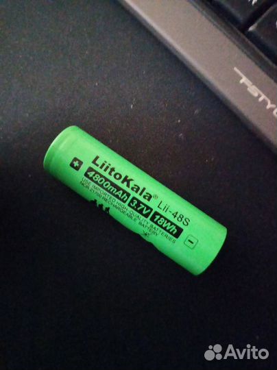 Аккумулятор LiitoKala, 3,7 в, 4800 мАч, 21700