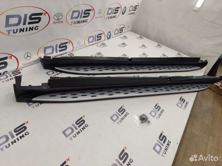 Пороги Mercedes-Benz GLS-Class (X166) 15-18г
