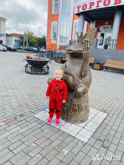 Флисовый комбинезон 92