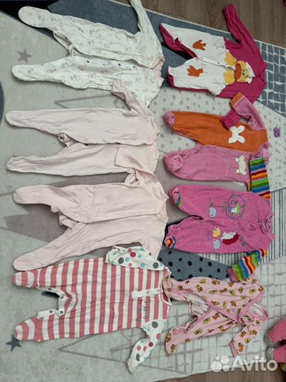 Одежда для девочек пакетом 62 68 74