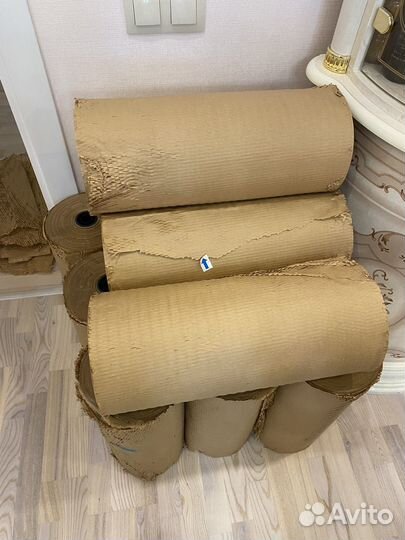 Сотовая бумага рулон 250 м упаковочная канцелярия