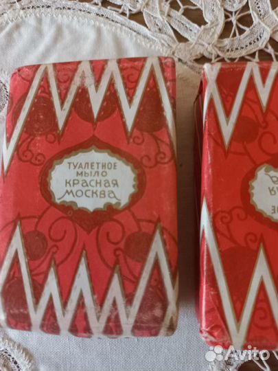 Мыло винтажное Красная Москва