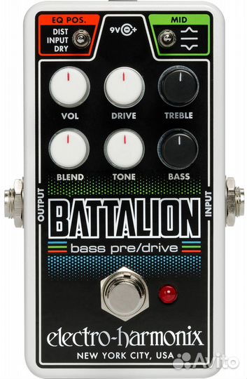 Басовый эффект Electro-Harmonix Nano Battalion