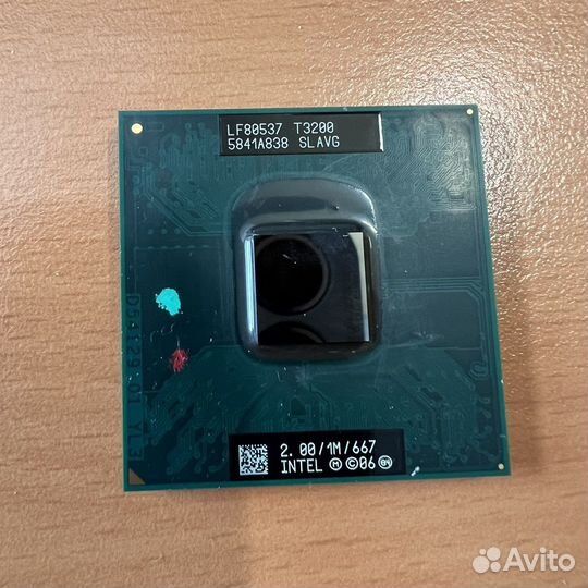 Процессор intel T3200
