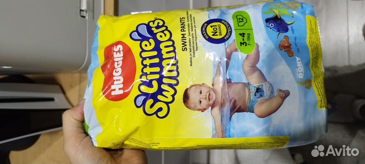 Подгузники - трусики 4, трусики для плавания