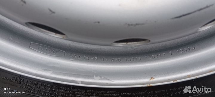 Колеса r 14 зимние на штампованных дисках