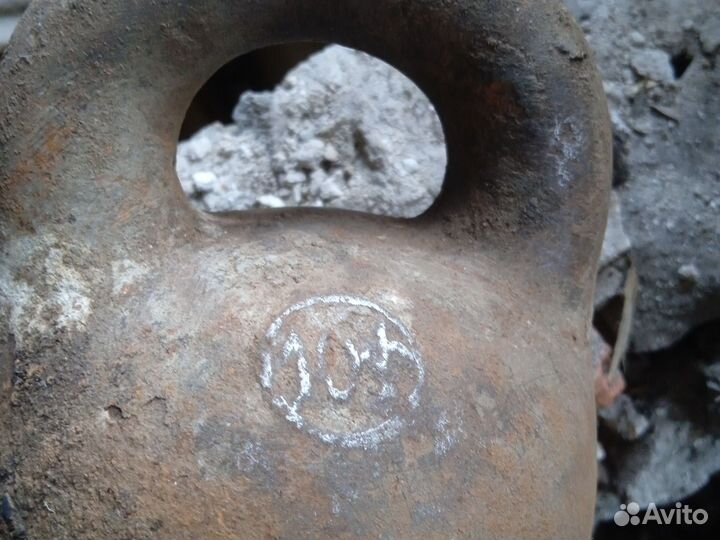 Гиря 10фунтов