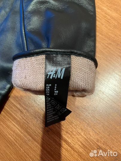 Перчатки женские кожаные новые