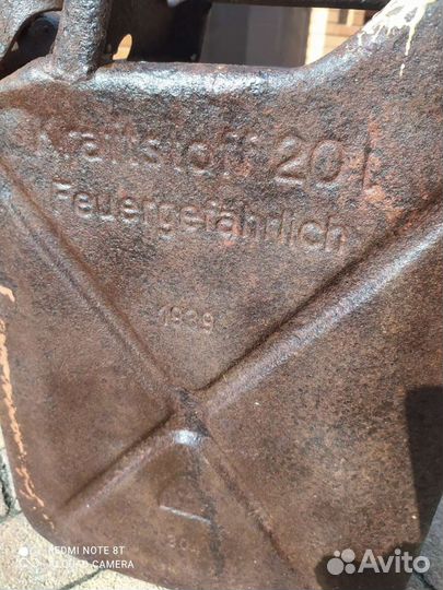 Канистра немецкая 1939г