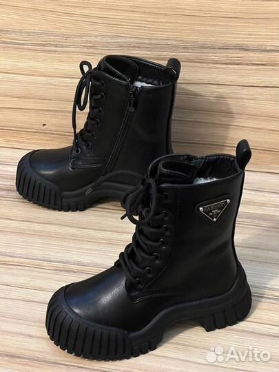 Ботинки на девочку зима 32-37