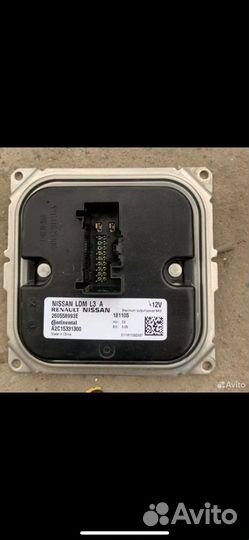 Infiniti, Nissan, Renault Блок розжига лед фар