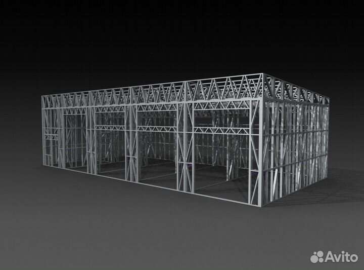 Лстк каркас сто на 4 поста (напрмую с завода)