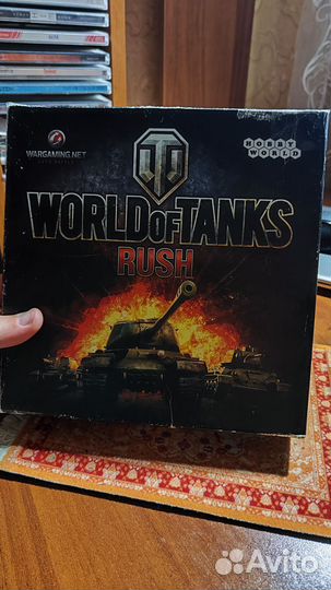 Настольная игра world of tanks rush