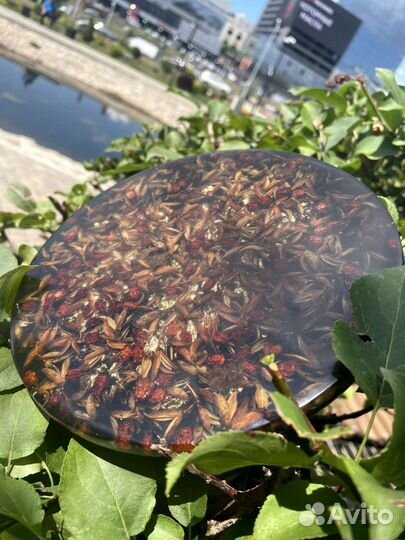 Поднос из эпоксидной смолы