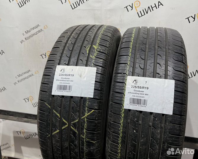Goodyear EfficientGrip SUV 4x4 225/55 R19 94Y