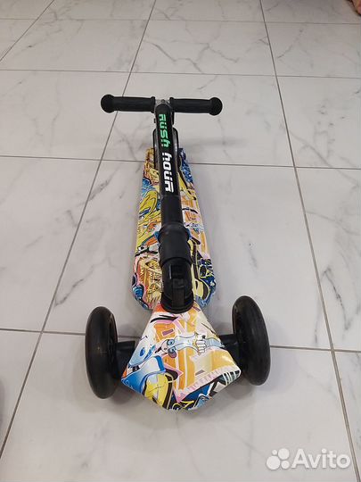 Самокат детский трехколесный бу