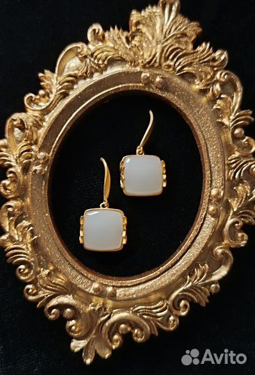 Серьги минималистичного дизайна