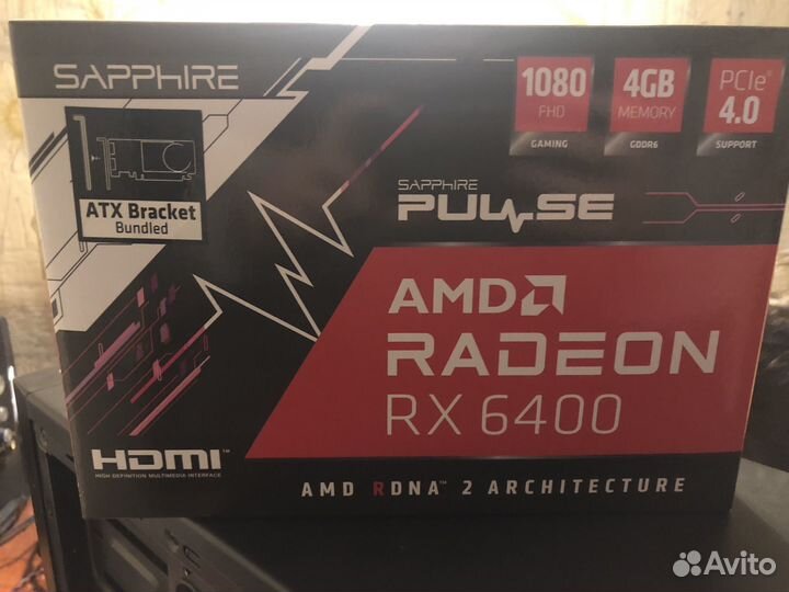 Видеокарта Amd RX 6400