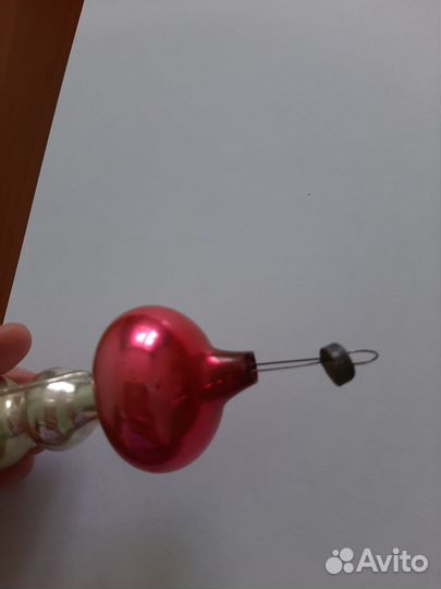 Елочная игрушка лампа