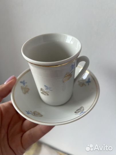 Чайная и кофейная пара