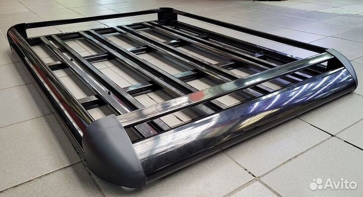 Корзина алюминиевая чёрная 140х100