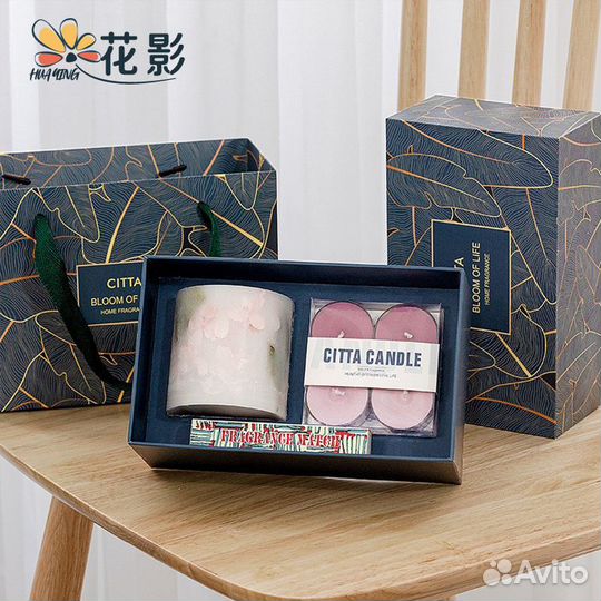 Подарочная коробка Свеча