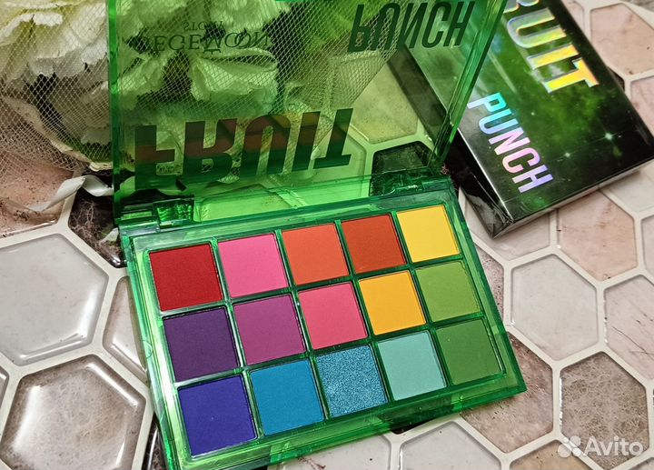 Косметика тени тушь кушон патчи