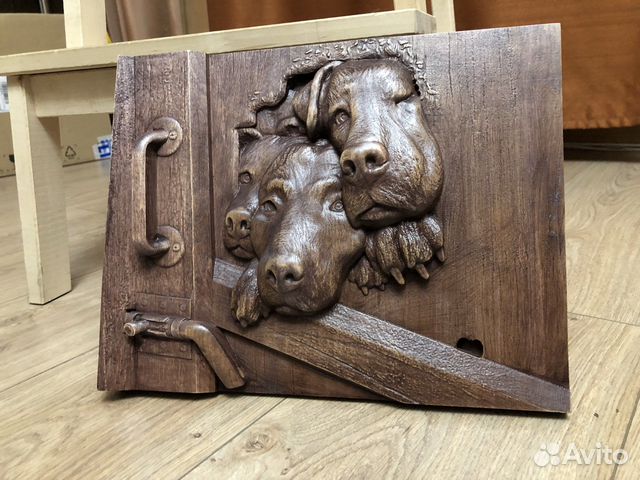 Панно, картины из массива дерева