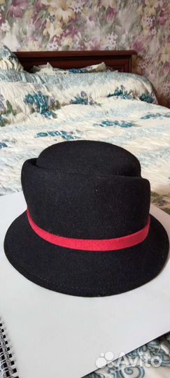 Шляпа фетровая женская