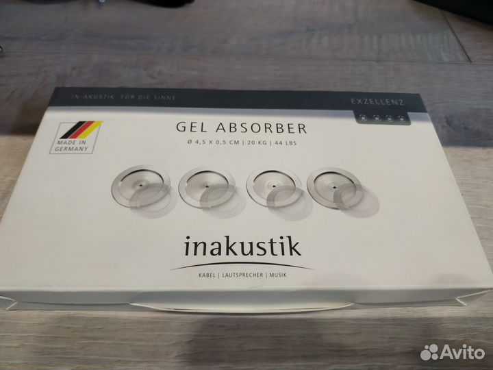 Демпфер Inakustik 008560 Exzellenz Gel-Absorber