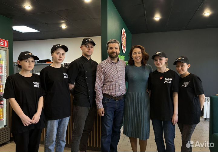 Франшиза пиццерий Sushi Moji с высоким доходом