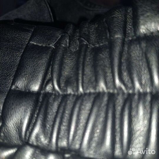 Шорты женские кожаные