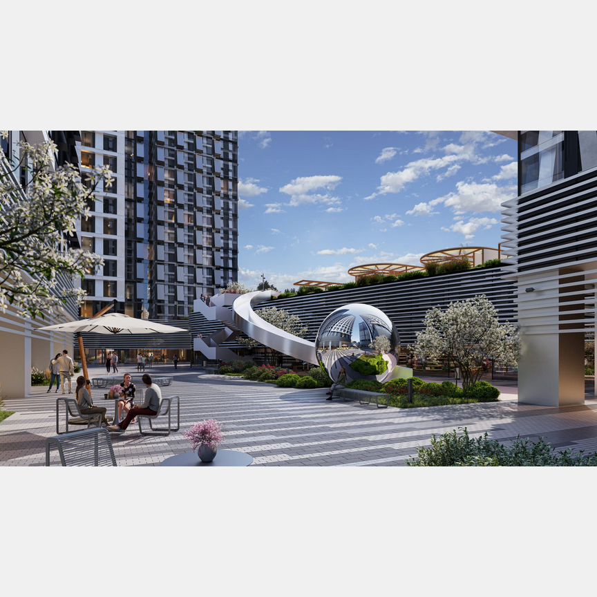 2-к. апартаменты, 38,3 м², 3/35 эт.