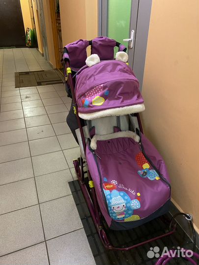 Коляска санки Ника 7-2