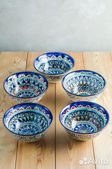 Глубокая миска коса ручной работы