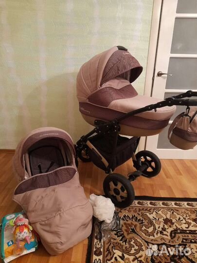 Коляска 2 в 1. Camarelo Sevilla +подарки