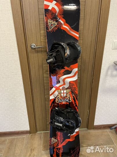 Сноуборд комплект 155 ботинки 42 размер
