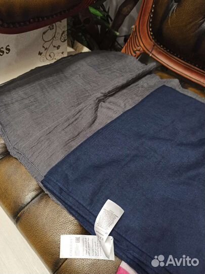 Шарфы палантины хлопок италия,испания,франция