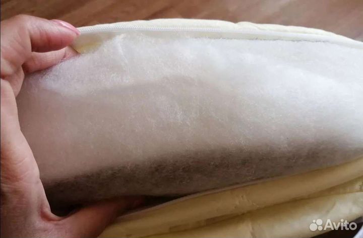 Матрас детский круглый с простынёй