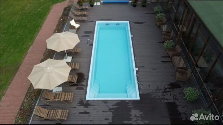 Композитный бассейн Ривьера 1000 premium