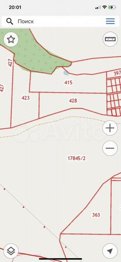 Участок 4,4 га (СНТ, ДНП)