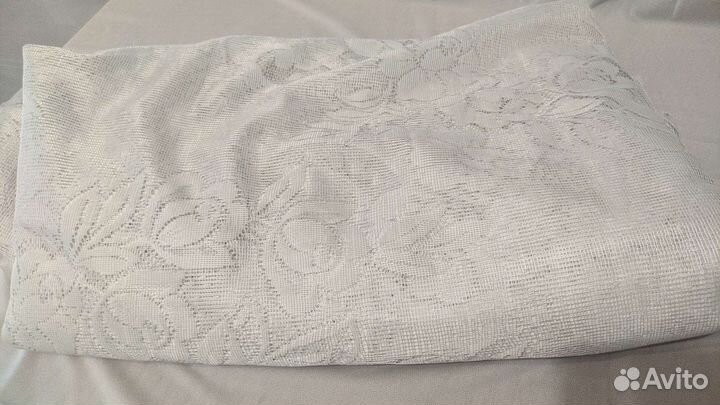 Ткани-отрезы Тюль,3.3х2.6;3,5х2,6