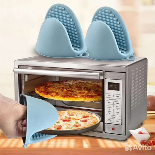 Прихватка, перчатка силиконовая для кухни