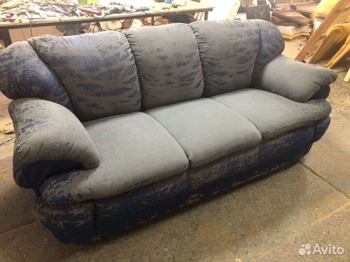 Перетяжка мягкой мебели