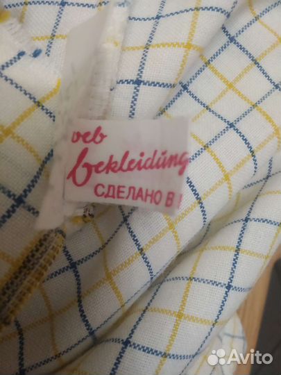 Платье на девочку времён СССР (пр-во Германия)