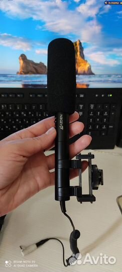 Cтерео микрофон - пушка Аzden smx-10 направленный